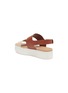  - VINCE - 'Westport' leather slingback platform sandals