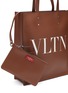  - VALENTINO GARAVANI - Logo print leather tote
