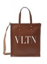 Main View - Click To Enlarge - VALENTINO GARAVANI - Logo print leather tote