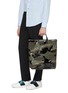 Figure View - Click To Enlarge - VALENTINO GARAVANI - Logo patch camouflage print tote bag