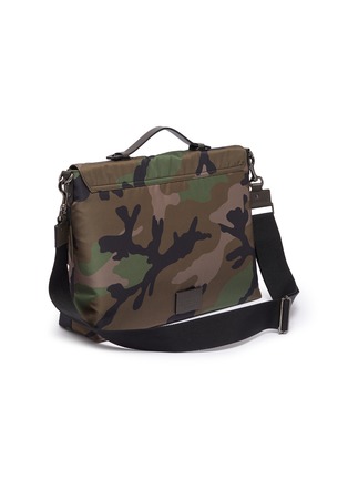 Detail View - Click To Enlarge - VALENTINO GARAVANI - Camouflage print messenger bag