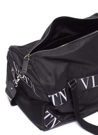 Detail View - Click To Enlarge - VALENTINO GARAVANI - Logo strappy gym bag