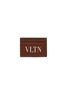 Main View - Click To Enlarge - VALENTINO GARAVANI - Valentino Garavani Logo print leather card holder