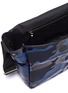 Detail View - Click To Enlarge - VALENTINO GARAVANI - Logo patch camouflage print messenger bag
