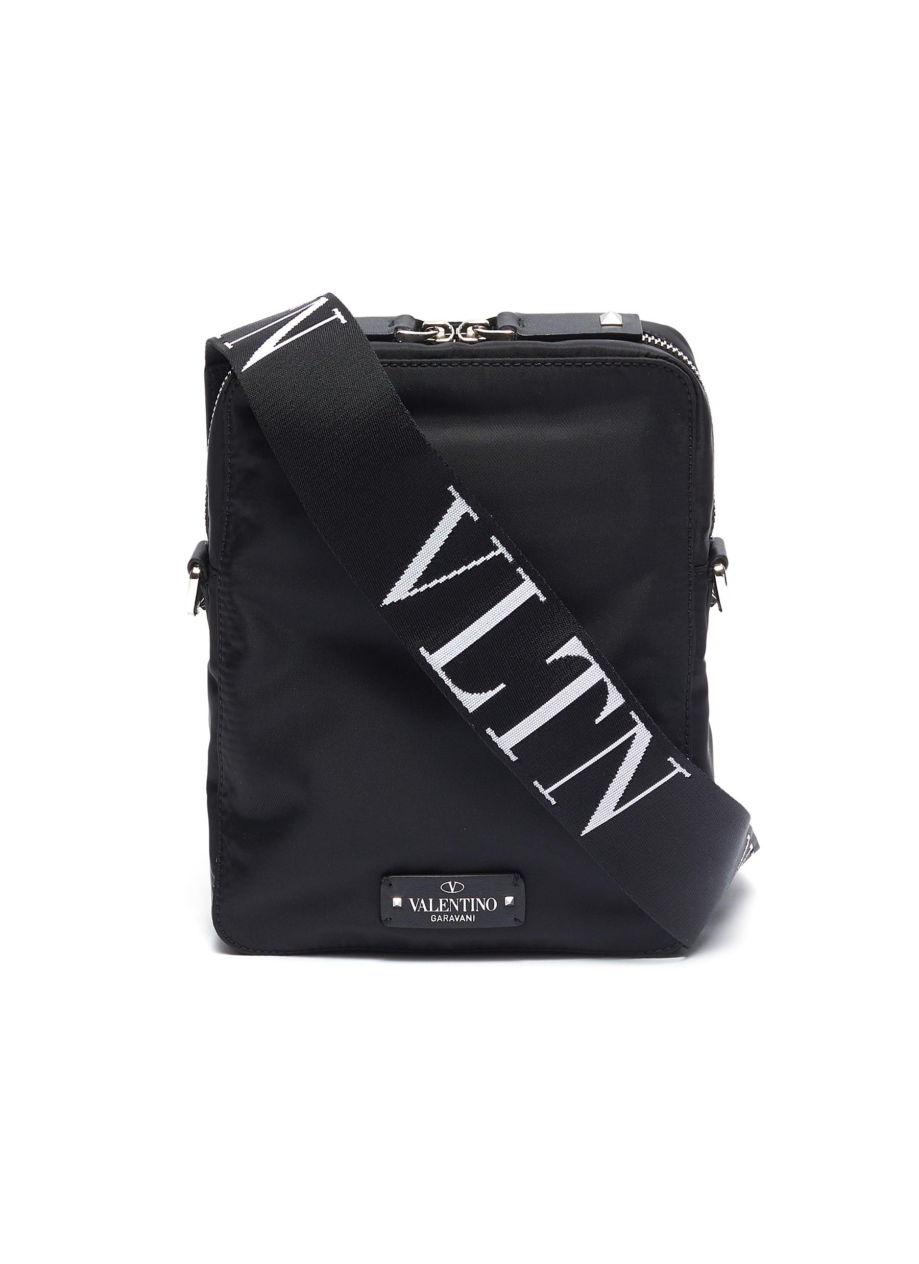 Valentino - Medium Cross Body Multi Branded Logo Strap Big Logo Front –  Richmond Classics