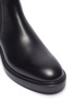 Detail View - Click To Enlarge - VALENTINO GARAVANI - Valentino Garavani Logo print leather Chelsea boots