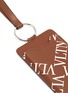 Detail View - Click To Enlarge - VALENTINO GARAVANI - Logo print leather layard phone case