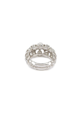 Figure View - Click To Enlarge - LAZARE KAPLAN - Diamond 18k white gold cutout ring