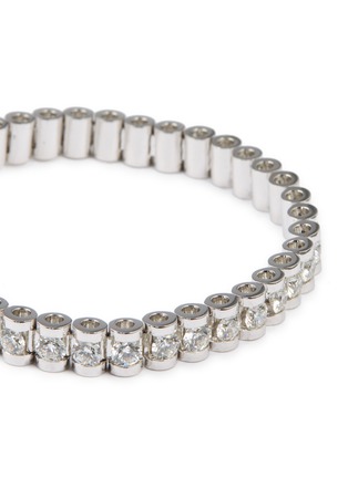 Detail View - Click To Enlarge - LAZARE KAPLAN - Diamond 18k white gold bracelet