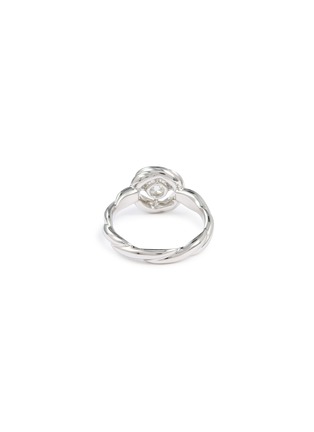 Figure View - Click To Enlarge - LAZARE KAPLAN - Diamond 18k white gold swirl ring