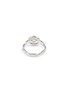 Figure View - Click To Enlarge - LAZARE KAPLAN - Diamond 18k white gold swirl ring