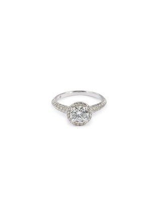 Main View - Click To Enlarge - LAZARE KAPLAN - Diamond 18k white gold ring