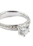 Detail View - Click To Enlarge - LAZARE KAPLAN - Diamond 18k white gold ring