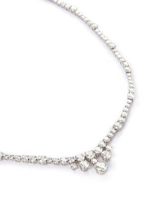 Figure View - Click To Enlarge - LAZARE KAPLAN - Diamond 18k white gold necklace