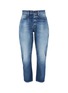 Main View - Click To Enlarge - DENHAM - Cropped washed carrot jeans