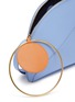 Detail View - Click To Enlarge - ROKSANDA - 'Eartha' ring handle medium leather shoulder bag