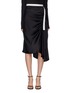 Main View - Click To Enlarge - CHRISTOPHER ESBER - Contrast waist gathered drape skirt