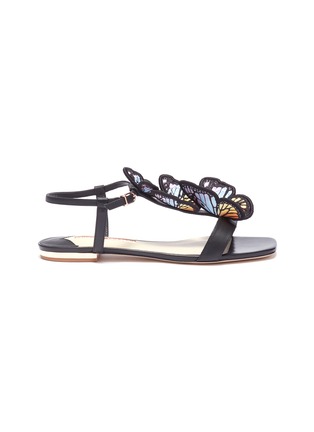 Main View - Click To Enlarge - SOPHIA WEBSTER - 'Riva' butterfly appliqué leather sandals