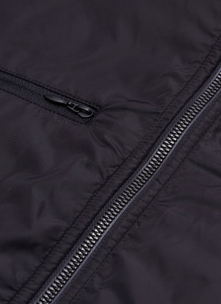  - NANAMICA - Nylon panel ALPHADRY® zip hoodie
