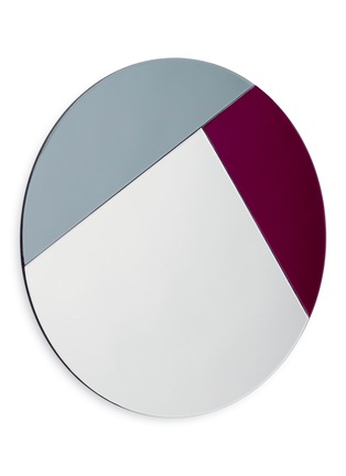 Main View - Click To Enlarge - REFLECTIONS COPENHAGEN - NOUVEAU 90 MIRROR — SILVER / MIDNIGHT / BLUE / BURGUNDY