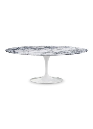 Main View - Click To Enlarge - KNOLL - Saarinen 78" oval dining table – White