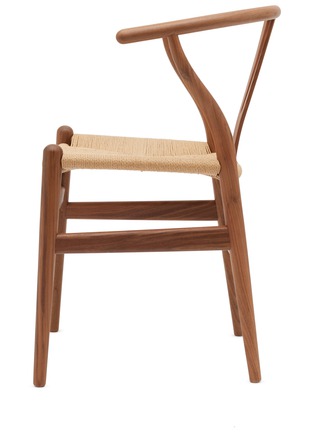 Detail View - Click To Enlarge - CARL HANSEN & SØN - CH24 Wishbone Walnut Wood Chair