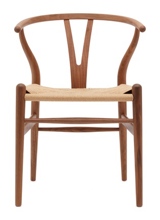 Main View - Click To Enlarge - CARL HANSEN & SØN - CH24 Wishbone Walnut Wood Chair