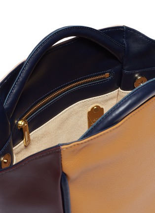Detail View - Click To Enlarge - A-ESQUE - 'Basket Midi' leather bag