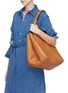 Figure View - Click To Enlarge - A-ESQUE - 'Pick Up' leather tote bag