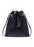 Main View - Click To Enlarge - A-ESQUE - Leather drawstring backpack