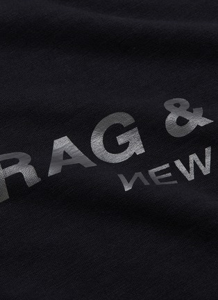  - RAG & BONE - 'Upside Down' logo print sweatshirt