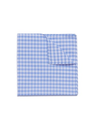 Main View - Click To Enlarge - POCKET SQUARE CLOTHING - 'The Southern Gent' gingham check pocket square