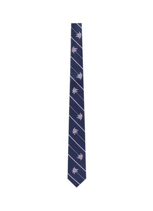 Main View - Click To Enlarge - POCKET SQUARE CLOTHING - 'The Brentwood' palm tree print tie