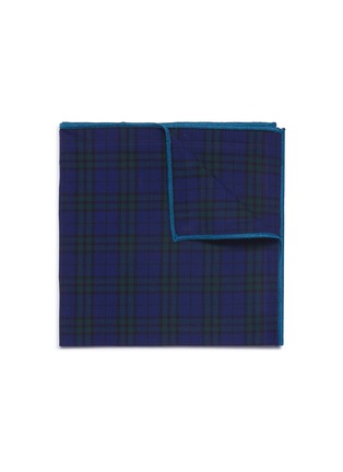 Main View - Click To Enlarge - POCKET SQUARE CLOTHING - 'The Conner' check plaid pocket square