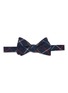 Main View - Click To Enlarge - POCKET SQUARE CLOTHING - 'The Howard' windowpane check twill bow tie
