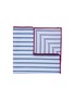 Main View - Click To Enlarge - POCKET SQUARE CLOTHING - 'The Duval' stripe pocket square