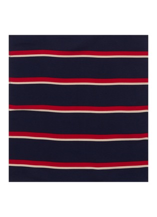 Detail View - Click To Enlarge - POCKET SQUARE CLOTHING - 'The Browne' stripe pocket square