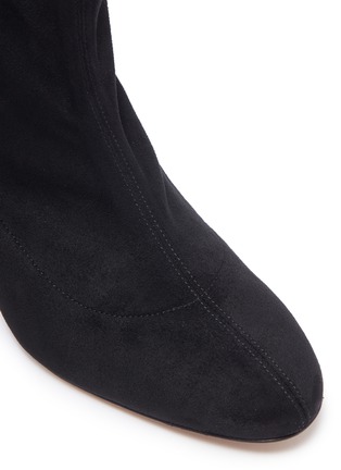 Detail View - Click To Enlarge - FABIO RUSCONI - 'Capino' stretch suede ankle boots