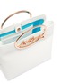 Detail View - Click To Enlarge - SOPHIA WEBSTER - 'Hold Me' slogan handle leather shoulder bag