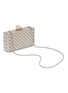 Detail View - Click To Enlarge - SOPHIA WEBSTER - 'Clara' faux pearl strass box clutch