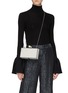 Figure View - Click To Enlarge - SOPHIA WEBSTER - 'Clara' faux pearl strass box clutch