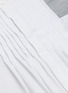  - SACAI - x Nike logo print contrast pleated panel sweatshirt