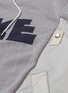  - SACAI - x Nike logo print bomber panel hoodie