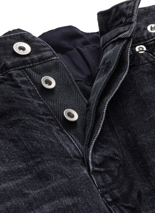  - SACAI - Colourblock panelled outseam jeans