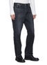 Front View - Click To Enlarge - SACAI - Colourblock panelled outseam jeans