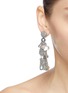 Figure View - Click To Enlarge - OSCAR DE LA RENTA - Beaded sequin tier drop earrings