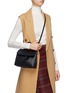 Figure View - Click To Enlarge - MANSUR GAVRIEL - 'Mini Mini Lady' leather shoulder bag