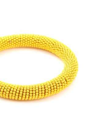 Detail View - Click To Enlarge - KENNETH JAY LANE - Seed bead bangle