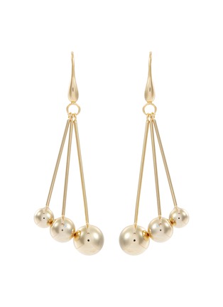 Main View - Click To Enlarge - KENNETH JAY LANE - Ball link drop earrings