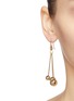 Figure View - Click To Enlarge - KENNETH JAY LANE - Ball link drop earrings